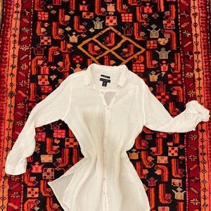 Tahari Linen Tunic - L